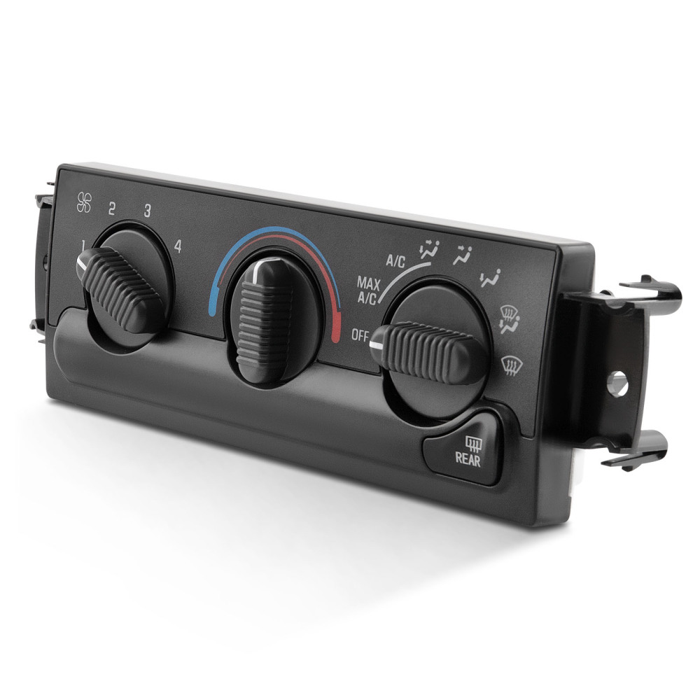 Compatible for AC Heater Control Panel w/ Rear Windshield Heating compatible for Chevy GMC Oldsmobile