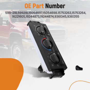 Heater A/C compatible for AC Control Module 599-218 compatible for Chevrolet GMC Models 99-02