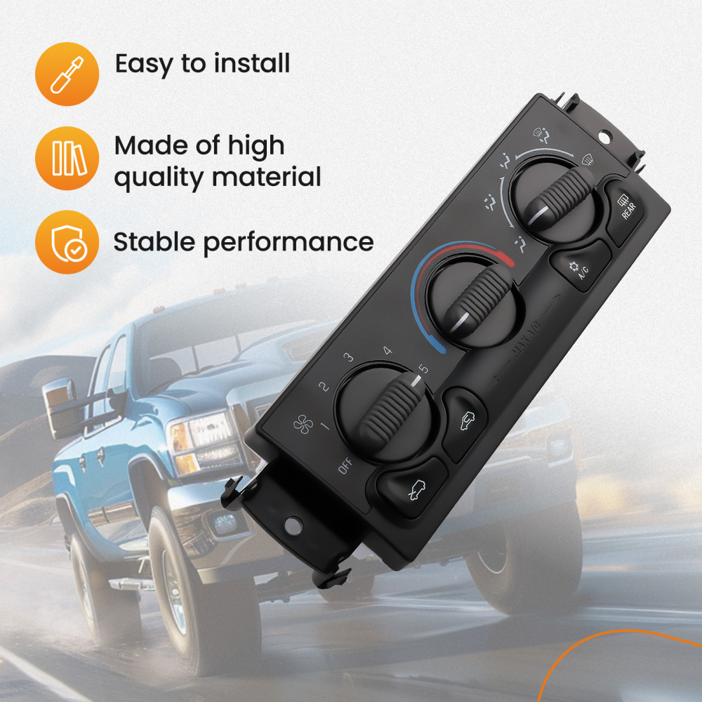 Heater A/C compatible for AC Control Module 599-218 compatible for Chevrolet GMC Models 99-02