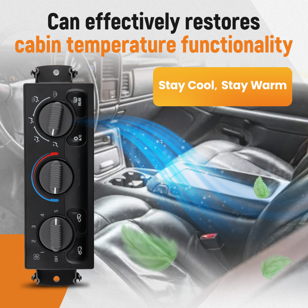 Heater A/C compatible for AC Control Module 599-218 compatible for Chevrolet GMC Models 99-02