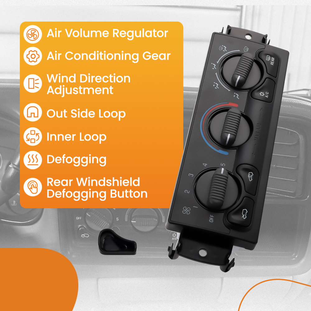 Heater A/C compatible for AC Control Module 599-218 compatible for Chevrolet GMC Models 99-02