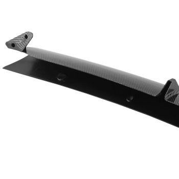 3pcs Front Bumper Lip Spoiler Splitter compatible for Tesla Model Y 2020-2024 w/ Screws