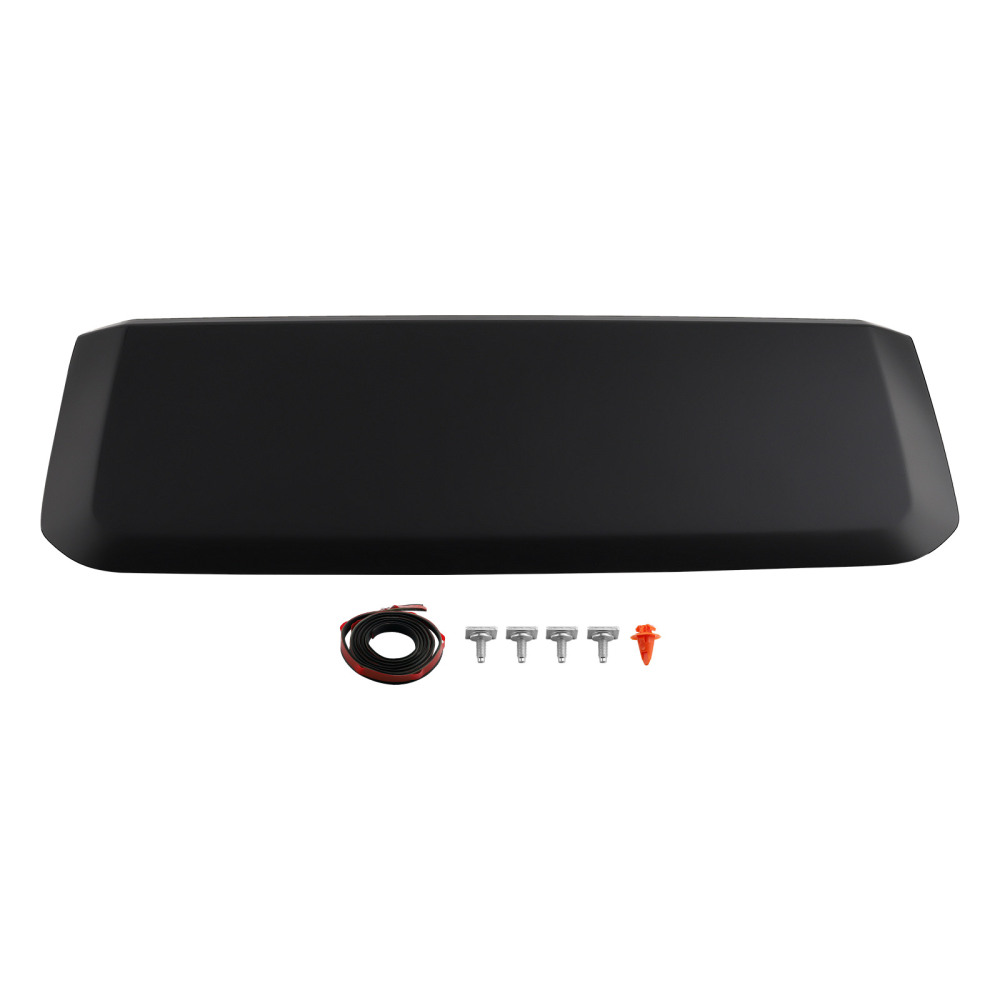 Front Hood Scoop Intake Air Duct compatible for Toyota Tacoma 2016-2022 7618104900 Black