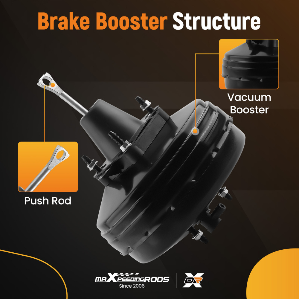 Power Brake Booster compatible for Chevrolet Silverado GMC Sierra1500 2007 54-74431