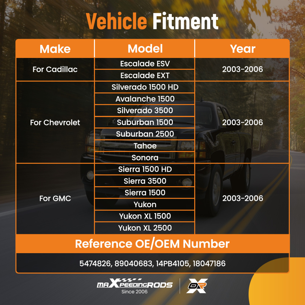 Vacuum Power Brake BoosterFor compatible for Chevrolet SilveradoSierra 1500 5474826