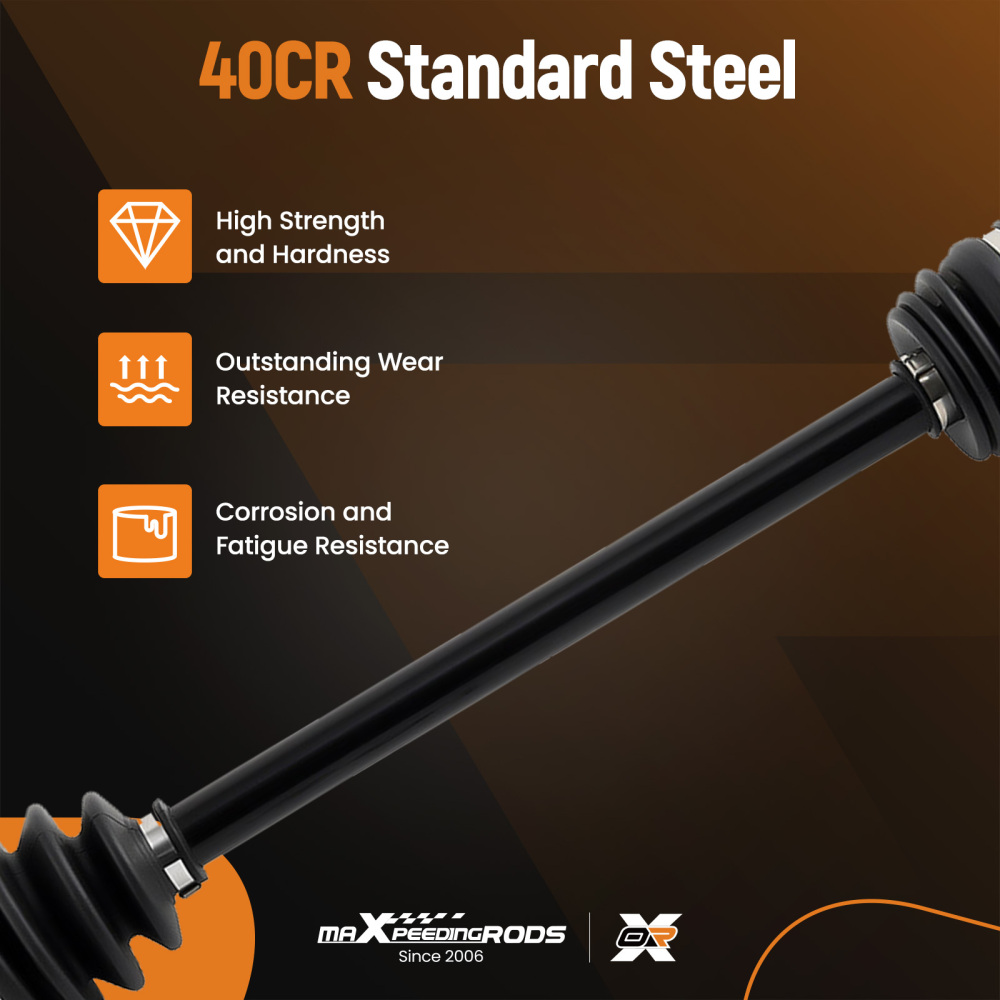 Rear Left /Right Complete CV Joint Axle compatible for Polaris Ranger 1000 Crew 570 1332947