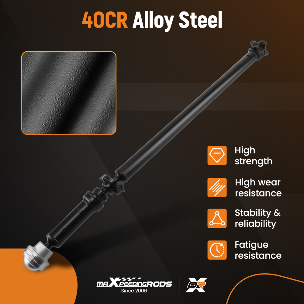 Rear Driveshaft Prop Shaft Assembly compatible for Ford Explorer Sport Trac 2007-2010 4WD