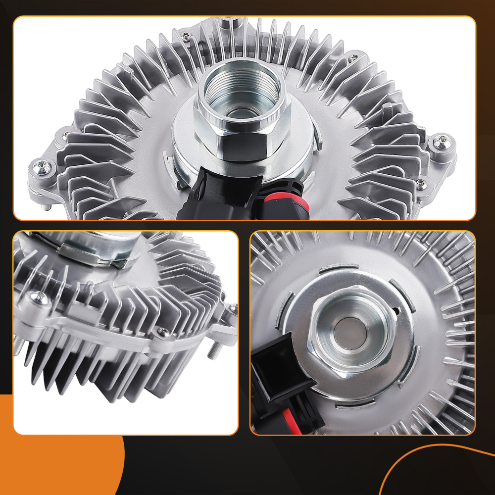 Cooling Radiator Fan Clutch compatible for Ram 2500 3500 4500 5500 6.7L Diesel 2013-2018