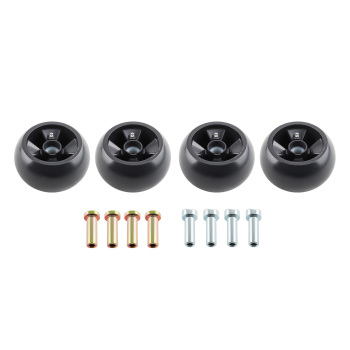 4 Pack AM125172 Plastic Deck Gauge Wheel Kit For 200 Series 240 245 260 265 285