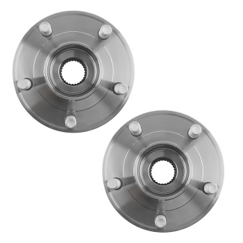 2 Front Wheel Hub Bearing Kit compatible for Ford Escape 2015-19 compatible for Lincoln MKC 2013-19