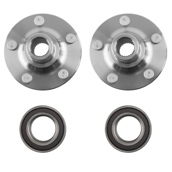 2 Front Wheel Hub Bearing Kit compatible for Ford Escape 2015-19 compatible for Lincoln MKC 2013-19