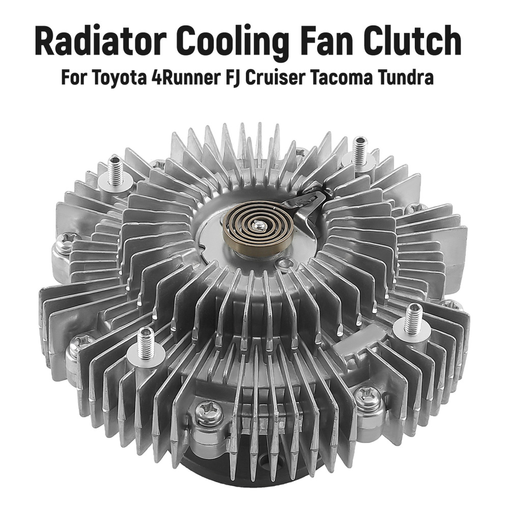 Radiator Cooling Fan Clutch compatible for Toyota 4Runner 10-2020 FJ Cruiser compatible for Tacoma Tundra