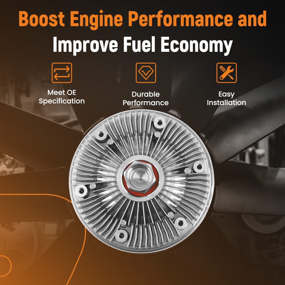 Electric Radiator Cooling Fan Clutch compatible for Dodge 2500-5500 compatible for Cummins Diesel 2005-09