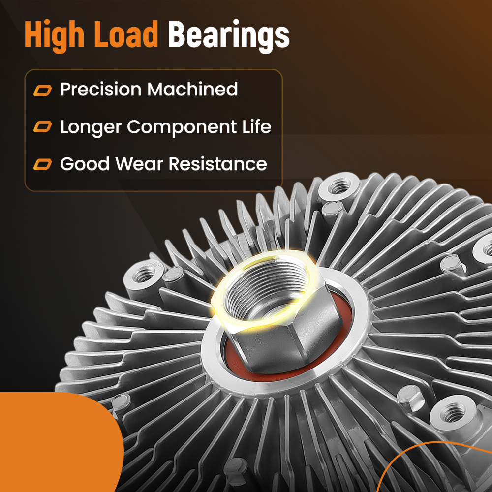 Electric Radiator Cooling Fan Clutch compatible for Dodge 2500-5500 compatible for Cummins Diesel 2005-09