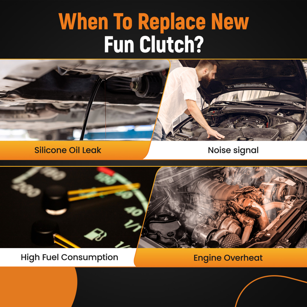 Electric Radiator Cooling Fan Clutch compatible for Dodge 2500-5500 compatible for Cummins Diesel 2005-09