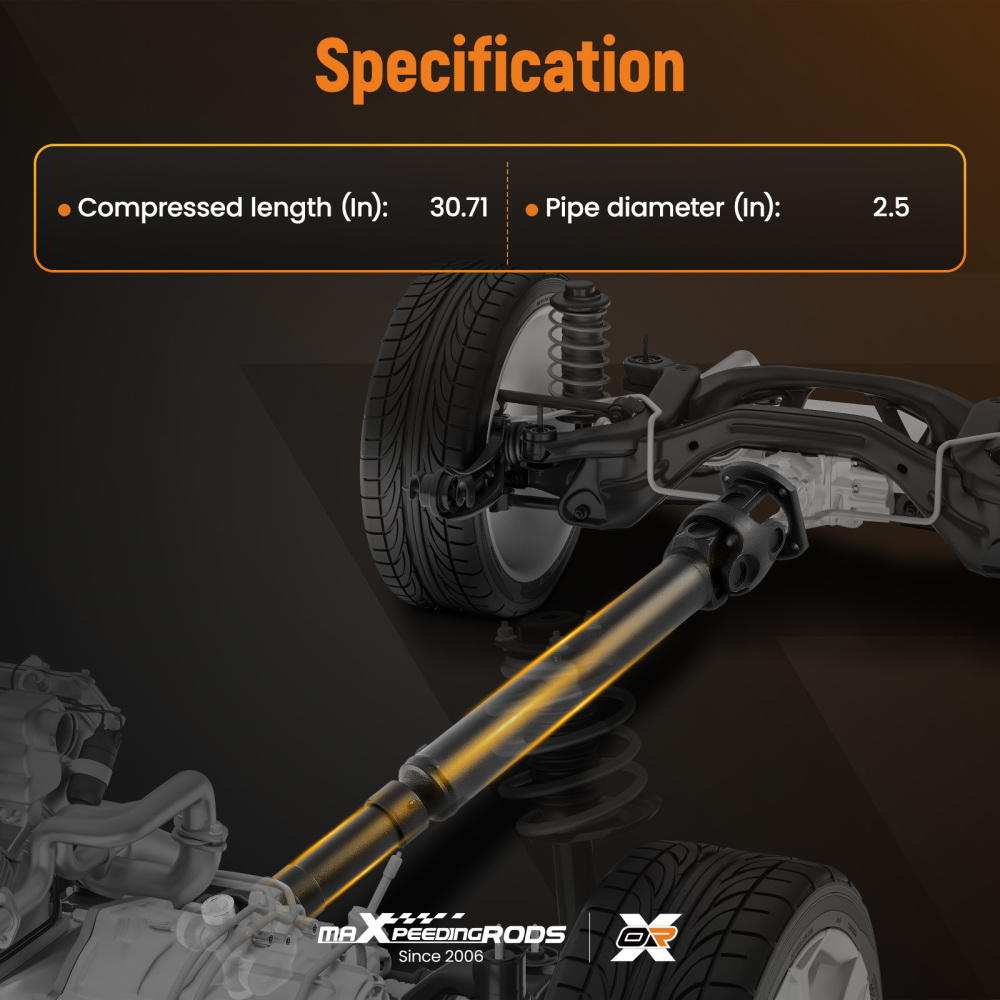 Front Driveshaft Prop Shaft Assembly compatible for Dodge Ram 1500 2500 3500 938159 4WD