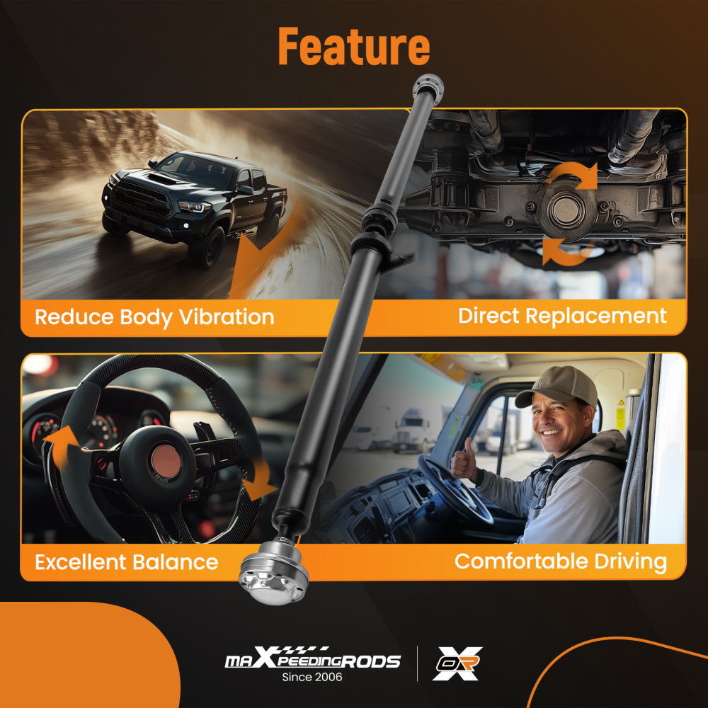 Drive Shaft Assembly compatible for Dodge Charger 2015-2018 compatible for Chrysler 300 2015-2017 RWD Rear