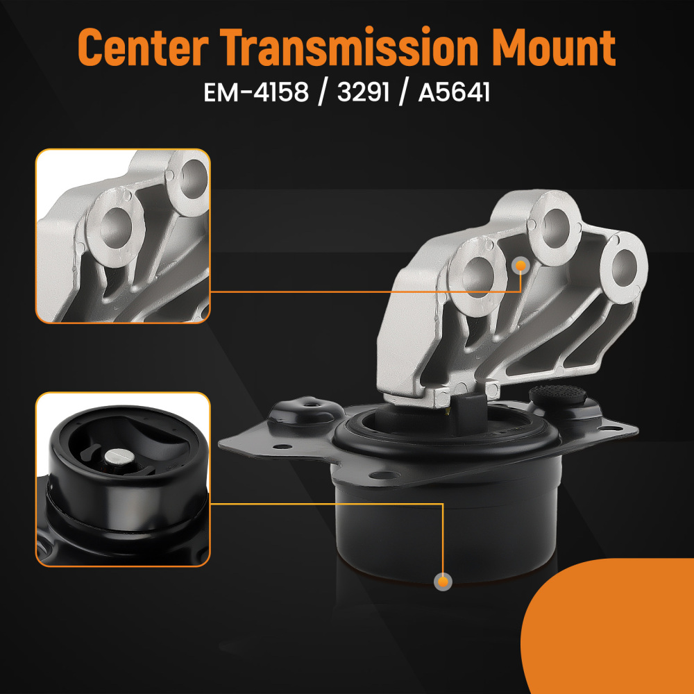 4pcs MotorTrans Mount compatible for Chevrolet Cobalt 2.2L 2005-2010 2.4L 2006-2008 3109