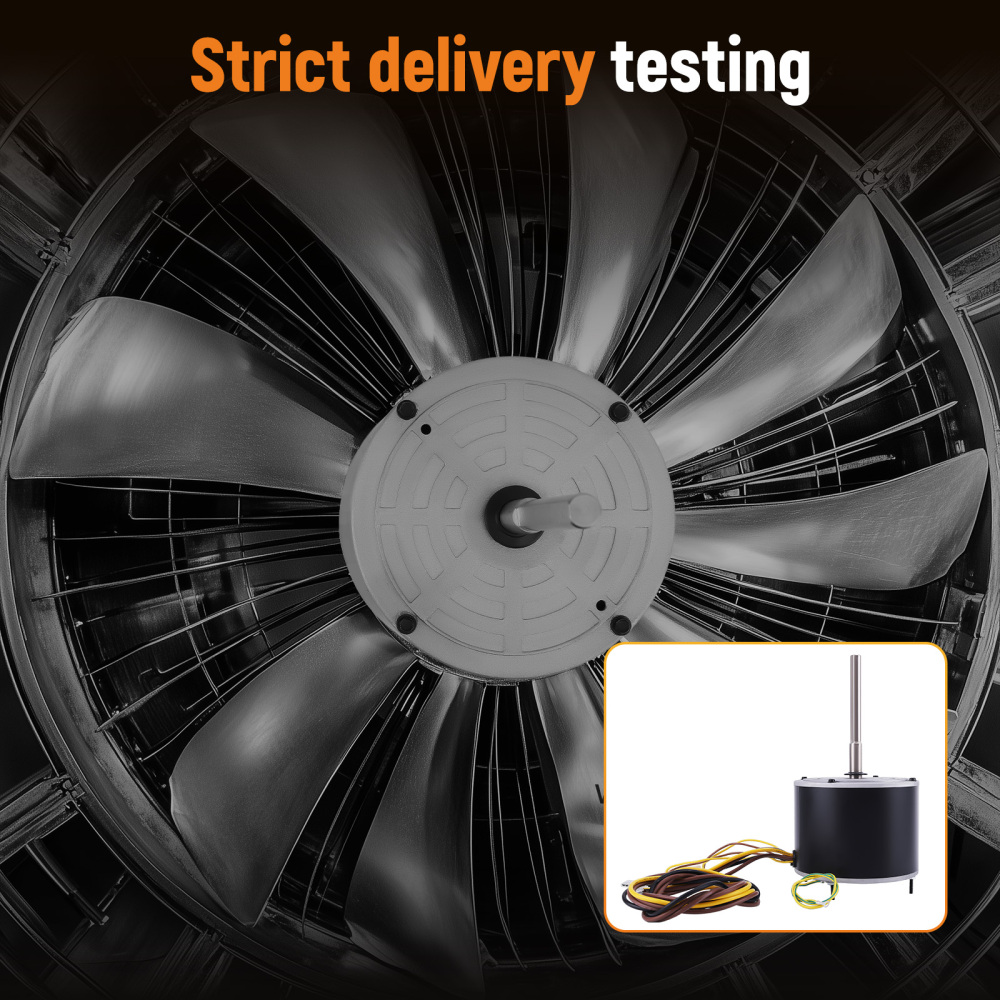 W51-14CJA1-02 Condenser Fan Motor 1/4 HP 208/230V 1075RPM Reversible Replacement