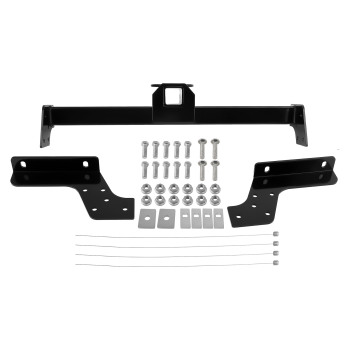 Class 3 Trailer Hitch Tow Receiver Bumper Kit 2 compatible for Subaru Crosstrek 2018-2024