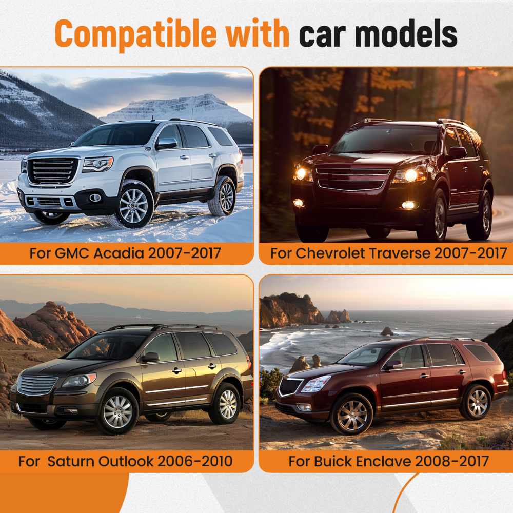 Rear compatible for AC Air Conditioning Line Set AT34653 compatible for Acadia Traverse compatible for Enclave 2007-2017