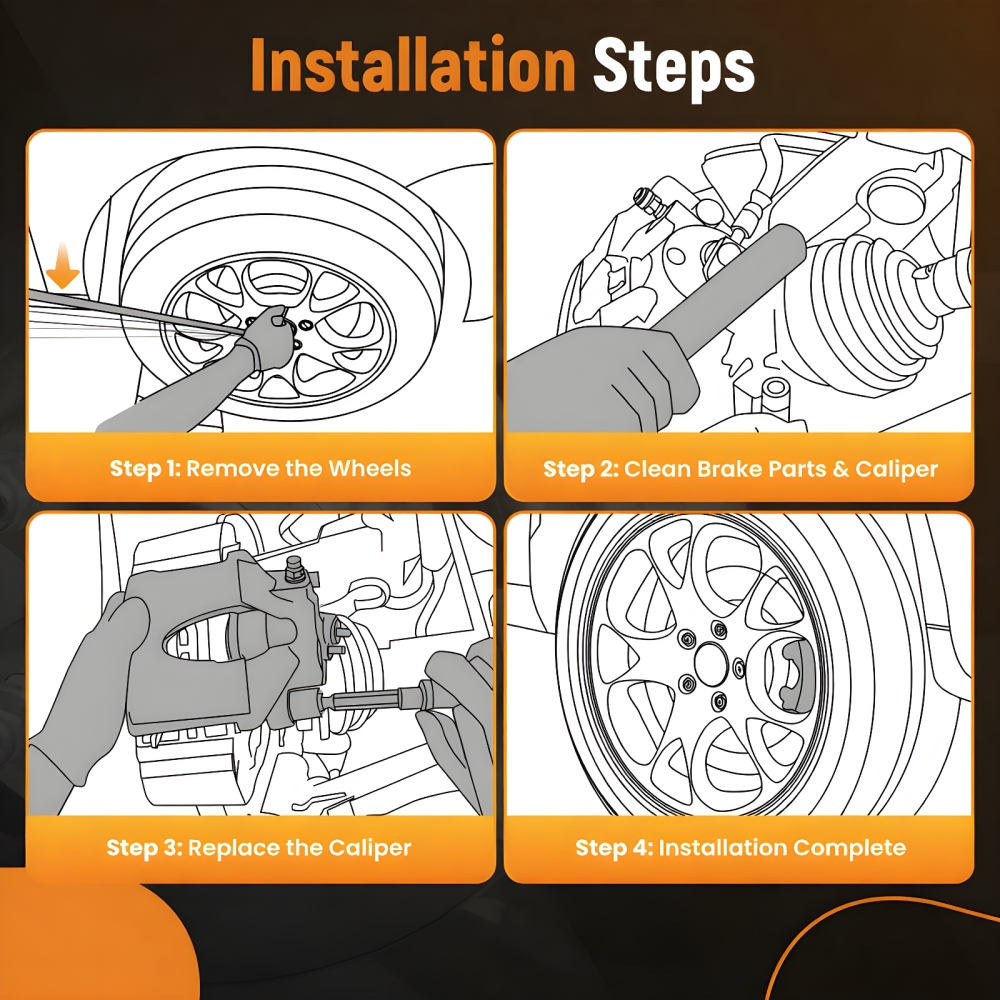 1 Pinza freno Posteriore Sx Sinistro compatibile per Ford Mondeo V 2023 2.0 TDCi 4x4 2268043