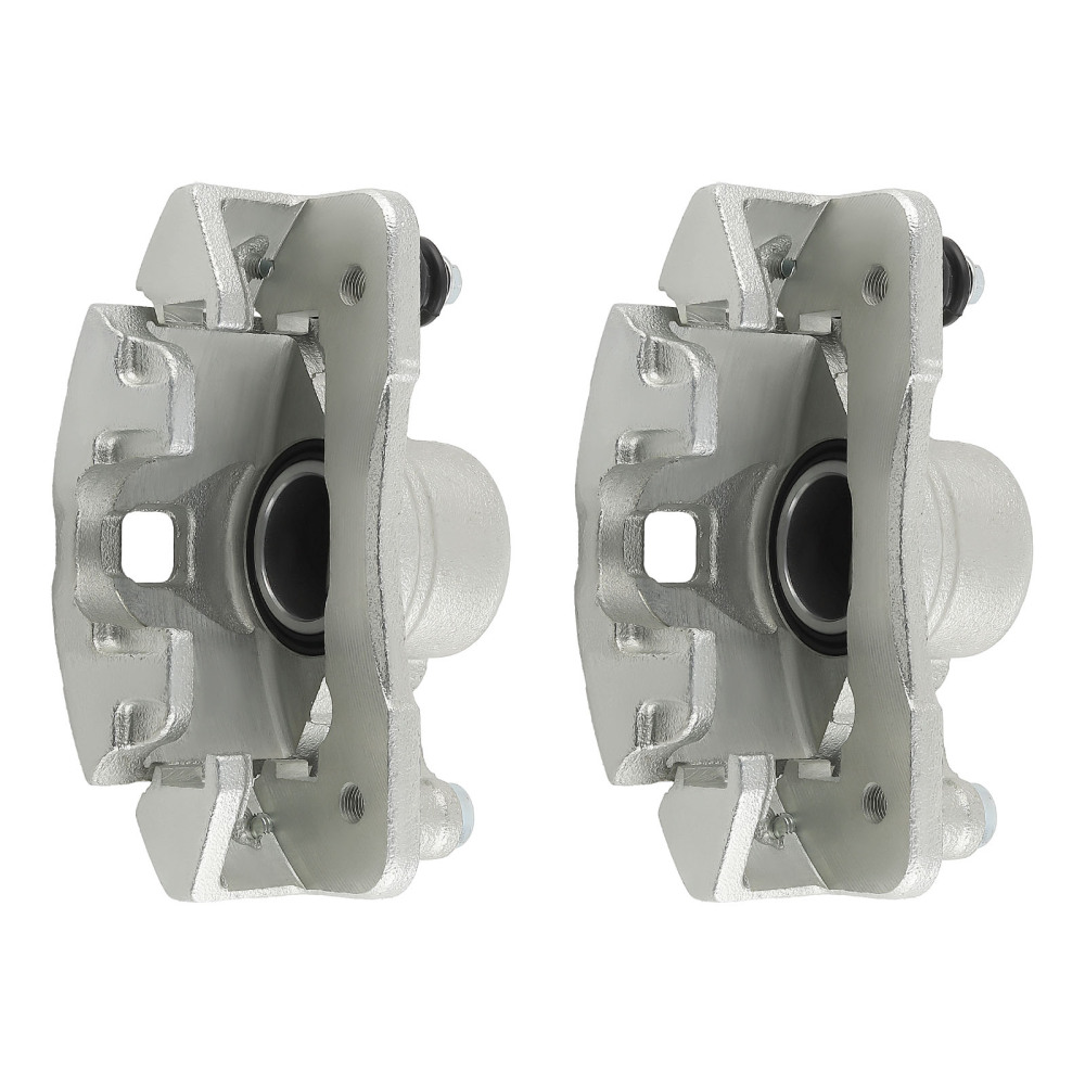 2Pcs Brake Caliper w/ Bracket Front Sides compatible for Honda CRX Base 1990-1991 19B1379