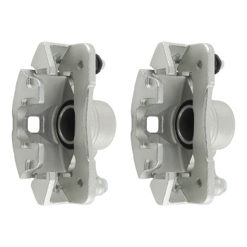 2Pcs Brake Caliper w/ Bracket Front Sides compatible for Honda CRX Base 1990-1991 19B1379