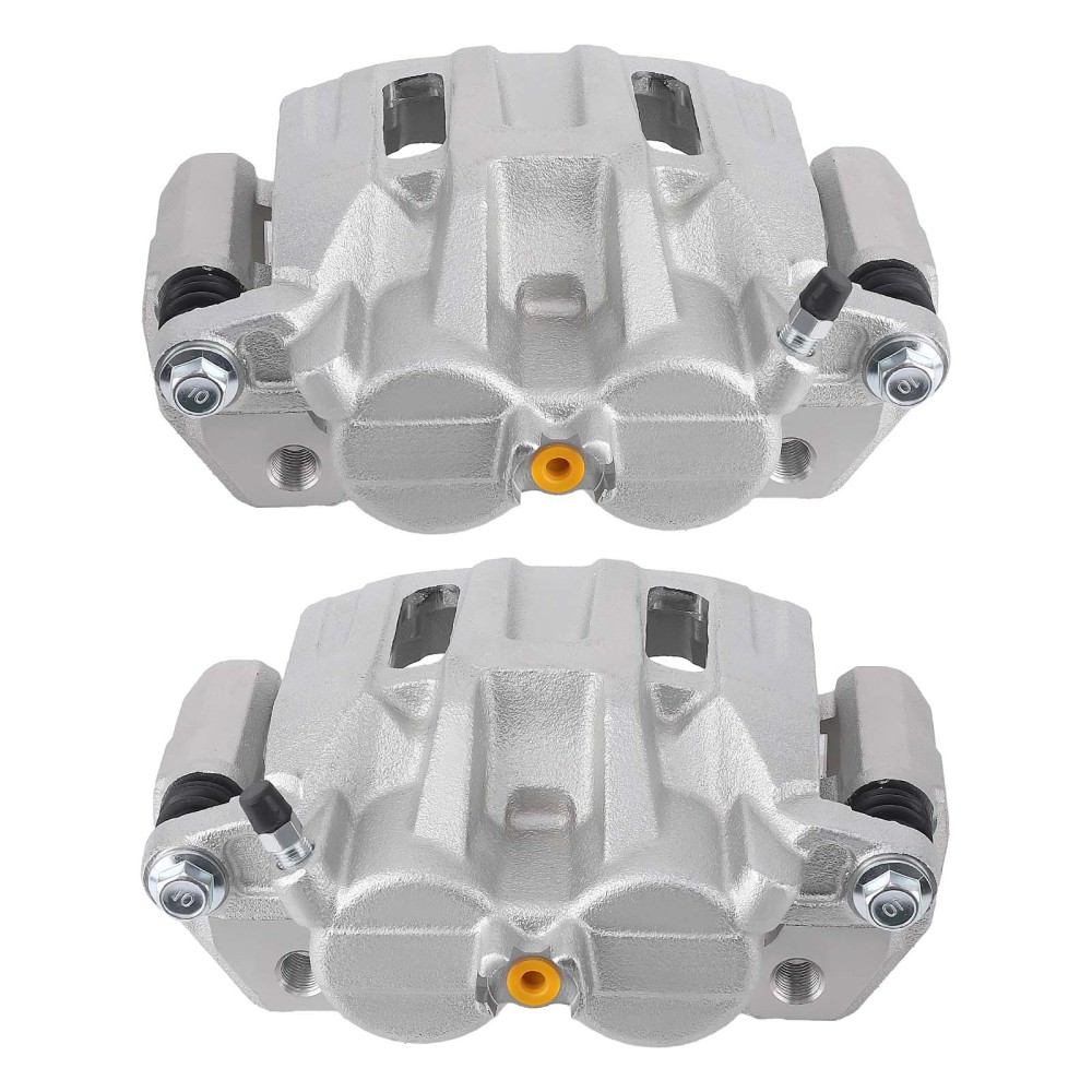2x Brake Caliper w/ Bracket compatible for Honda Accord Crosstour 2010 - 2011 19-B2958