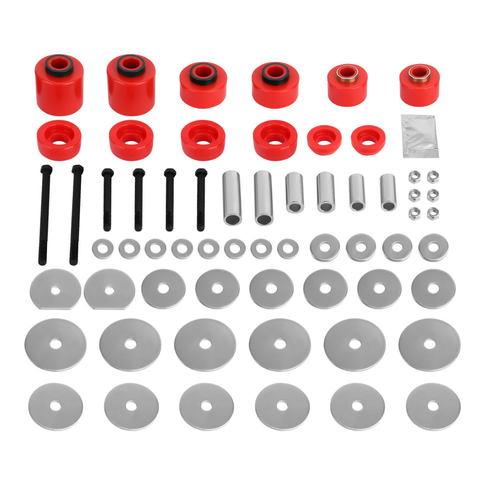 Body Cab Mount Bushing Kit compatible for Ford F150 F250 F350 1980 1981-1997 1998 4.4123R