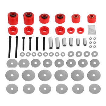Body Cab Mount Bushing Kit compatible for Ford F150 F250 F350 1980 1981-1997 1998 4.4123R