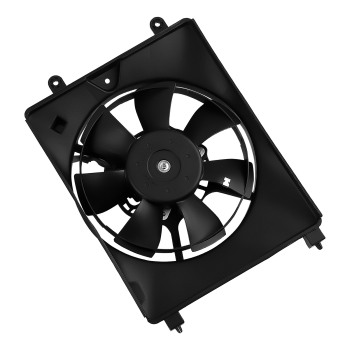 2PCS compatible for AC Condenser Radiator Cooling Fan compatible for Honda Civic 2012-2015 compatible for Acura 2013-2017
