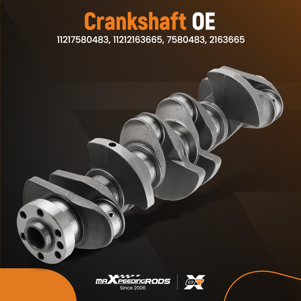 Kit Vilebrequin Crankshaft compatible pour BMW E88 135i N55 avec Coussinets 11247624615