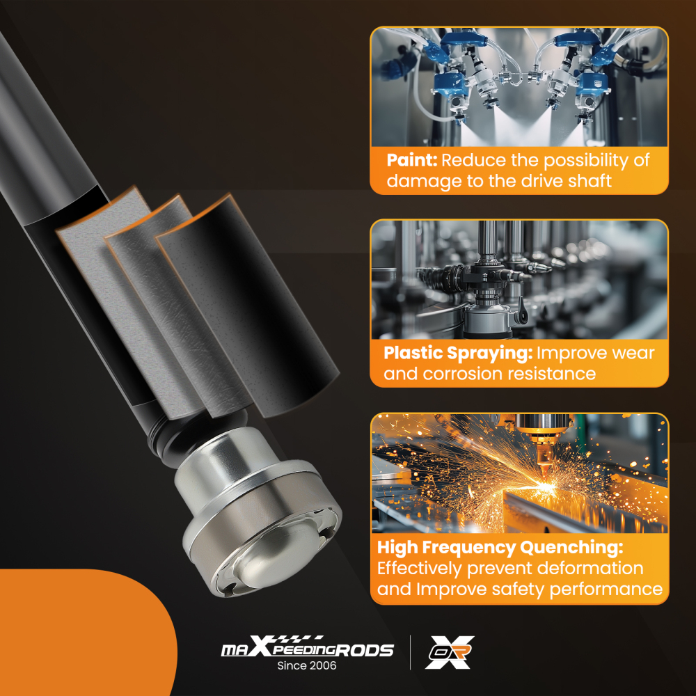 Front Driveshaft Prop Shaft Assembly compatible for Dodge Durango compatible for Jeep Grand Cherokee