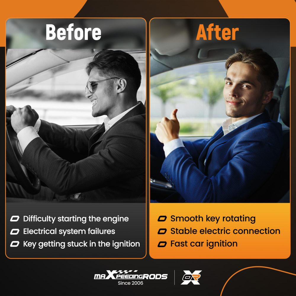 Ignition Lock Cylinder Switch W/ Keys compatible for KIA OPTIMA 2011-2015 RIO 2013-2017