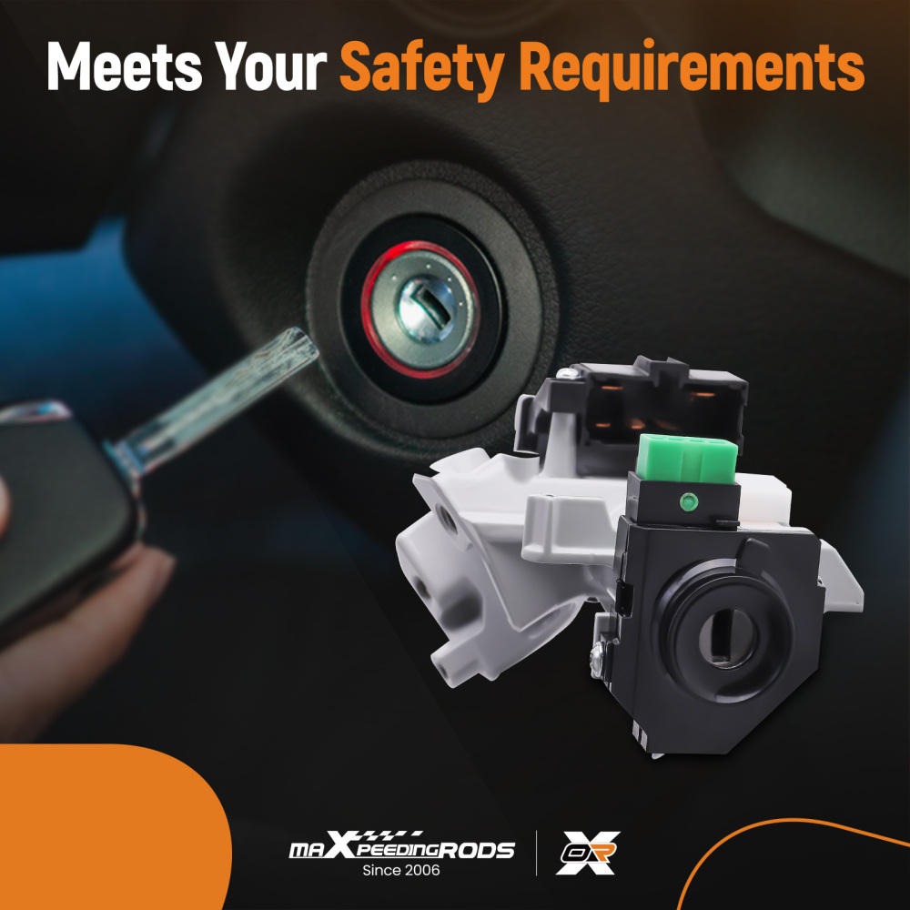 Ignition Switch Cylinder Lock Trans+2 Keys compatible for Honda Accord Odyssey 35100SDAA71