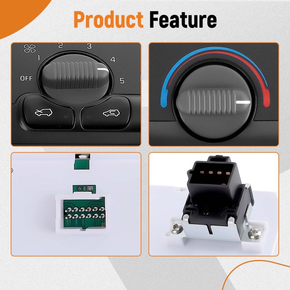 HVAC Climate Control Module compatible for Chevy Silverado GMC Sierra 1500 2500 599-266