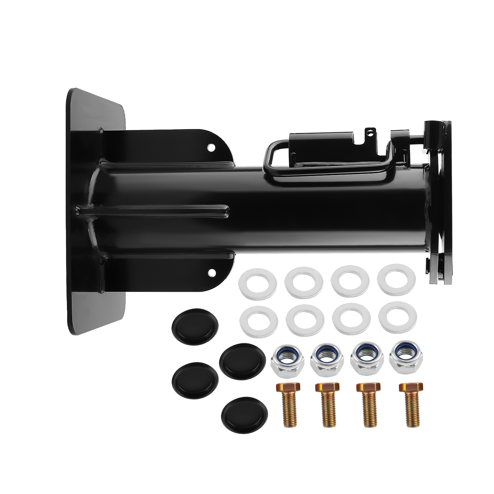 Adjustable Cushioned 5th Wheel Gooseneck Adapter for RV Trailer 17 20000lbs