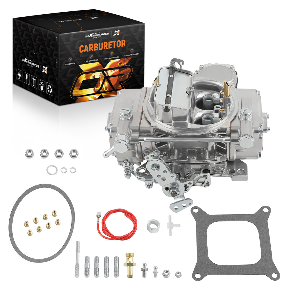 4 Barrel Carburetor Carburateur 600 CFM Manual Choke for Holley 4160 0-1850S