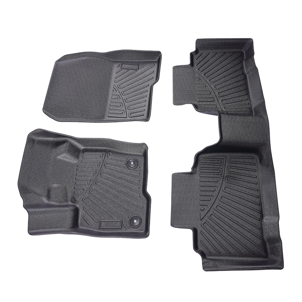 3pcs FrontRear All Weather TPE 3D Liners compatible for Ford Edge 2015 2016 2017-2024