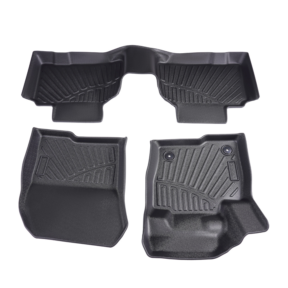 3pcs FrontRear All Weather TPE 3D Liners compatible for Ford Edge 2015 2016 2017-2024