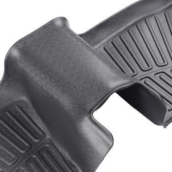 TPE Floor Mat Liners compatible for Ford Explorer 2017 2018 2019 All Weather Waterproof