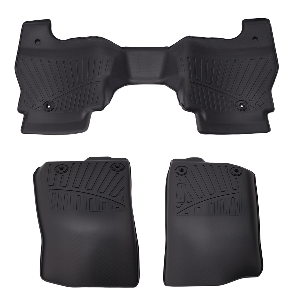 All Weather Floor Mats Rubber Liners compatible for Jeep Gladiator 2020 2021 2022-2024