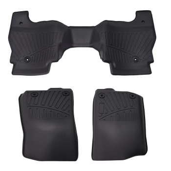 All Weather Floor Mats Rubber Liners compatible for Jeep Gladiator 2020 2021 2022-2024