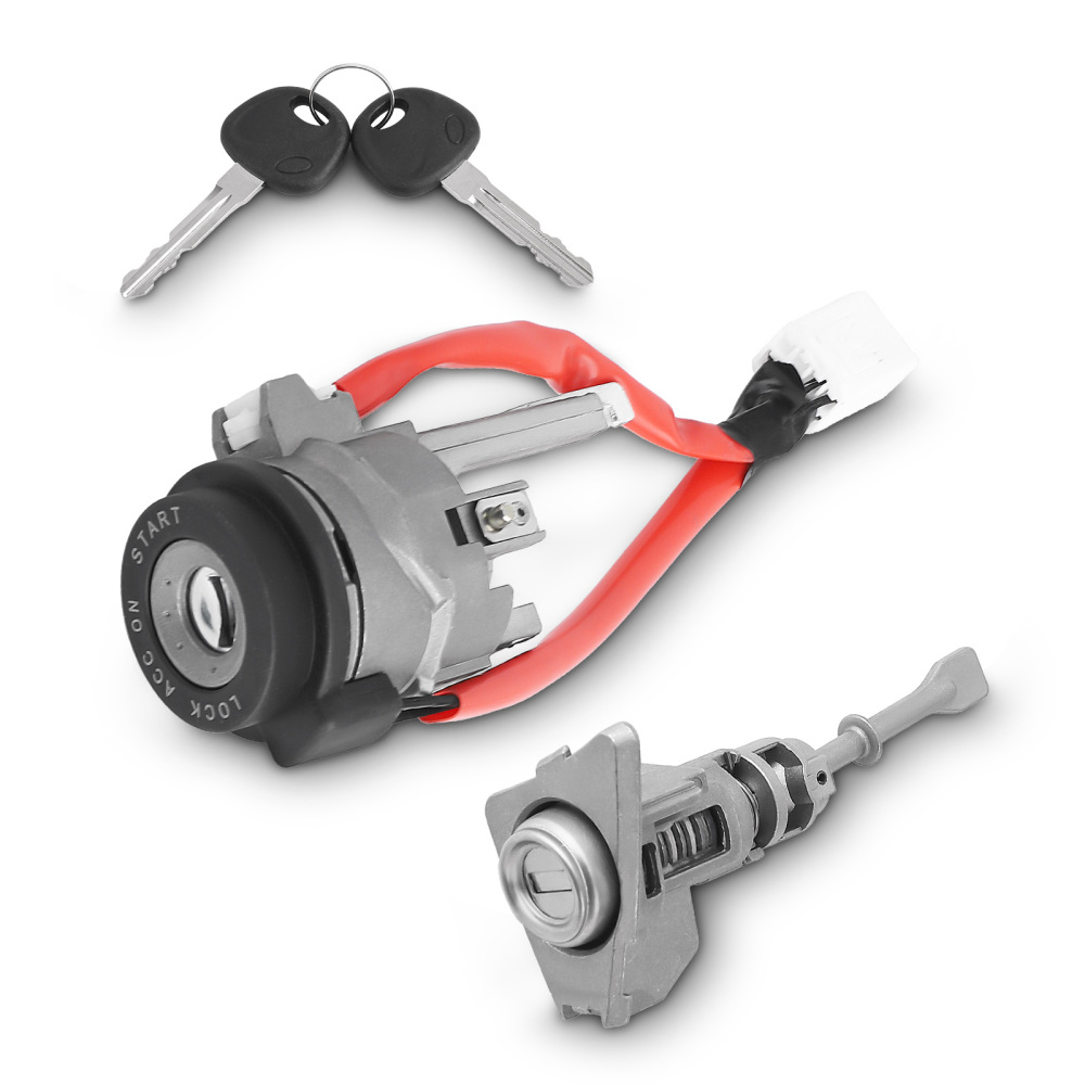 IgnitionFront Left Door Lock Cylinder SAME KEY compatible for Hyundai Elantra 2011-15