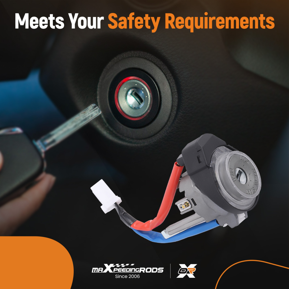 IGNITION LOCK CYLINDER SWITCH 2 KEYS NEW 819003XF00 compatible for HYUNDAI ELANTRA 13-16