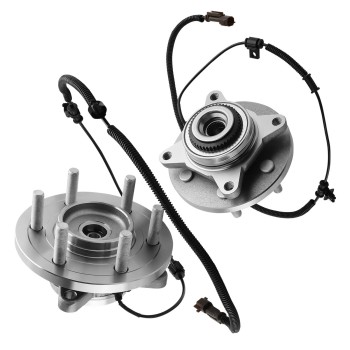 Front Wheel Bearing Hub compatible for F-150 V6 2.7L Petrol 4WD Only 515169 2015-2017