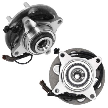 2 PCS Front Wheel Bearing and Hub Assembly with ABS6-Lug compatible for Ford F150 18-20