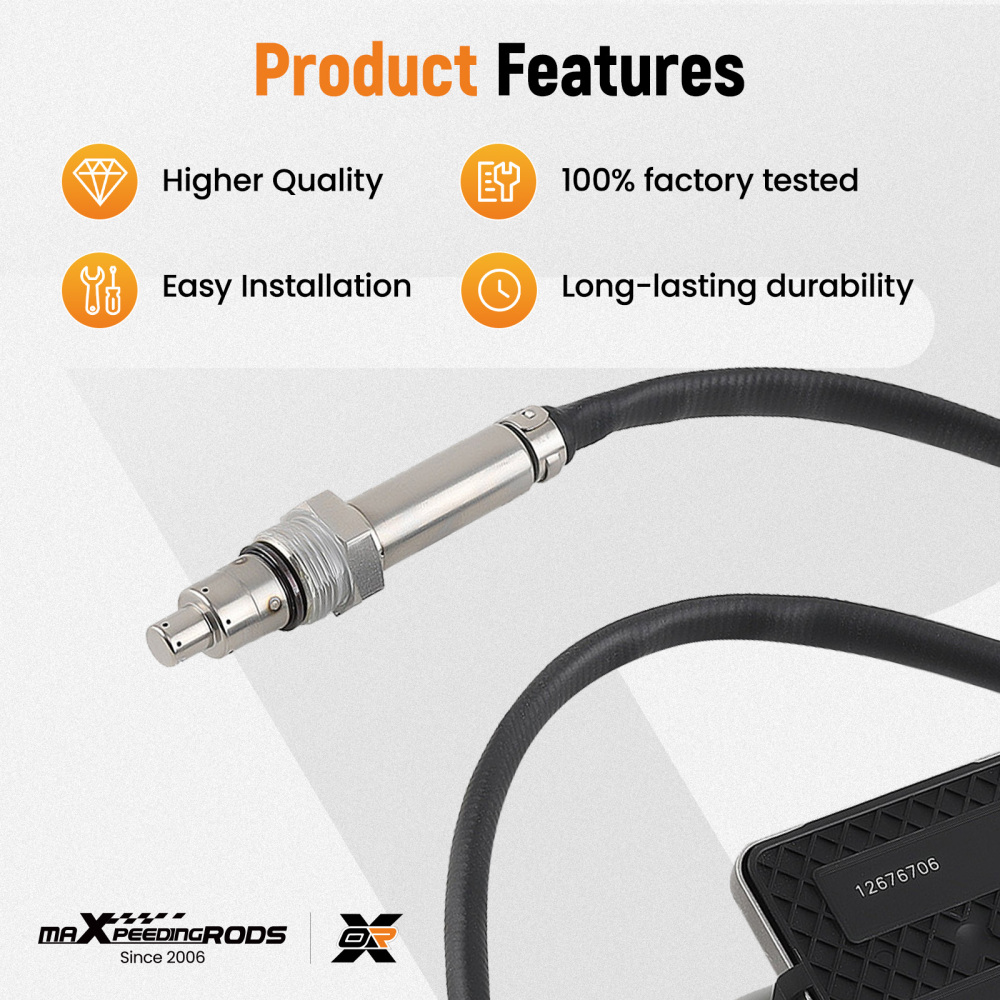Nox Sensor compatible for Chevrolet Silverado 2500 6.6L DIESEL 2019 compatible for Sierra 2500 6.6L