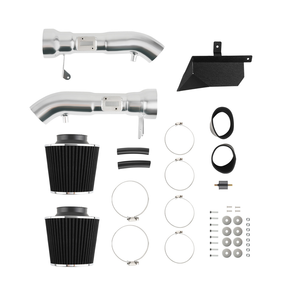 Cold Air Intake System For 08-13 compatible for Infiniti G37 3.7L 09-20 compatible for Nissan 350Z with Filter